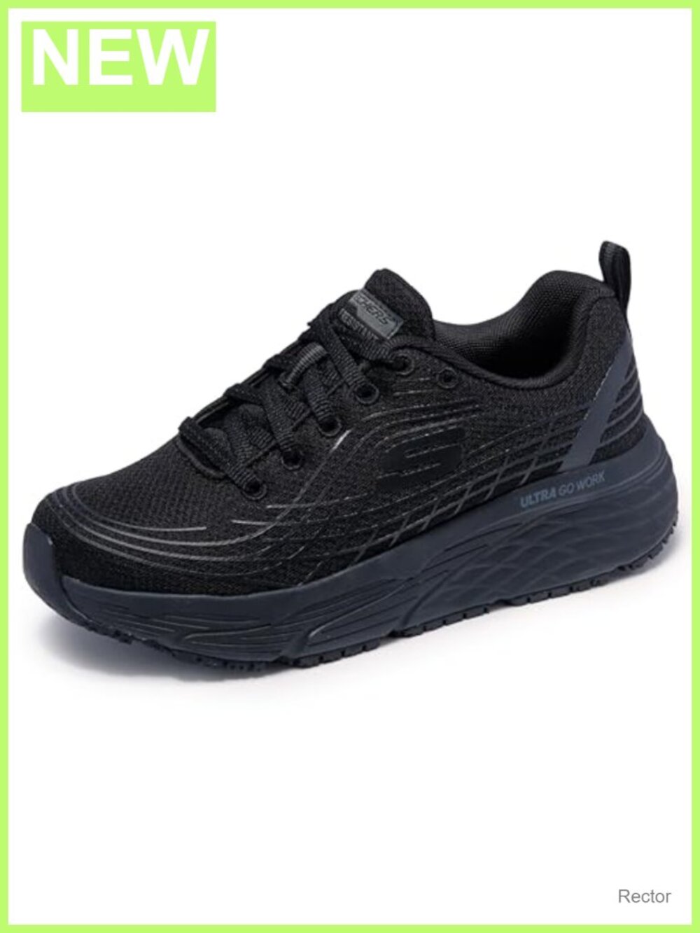 Women's Slip Resistant Work Athletic Sneakers Air Cooled Memory Foam Mesh Lace
